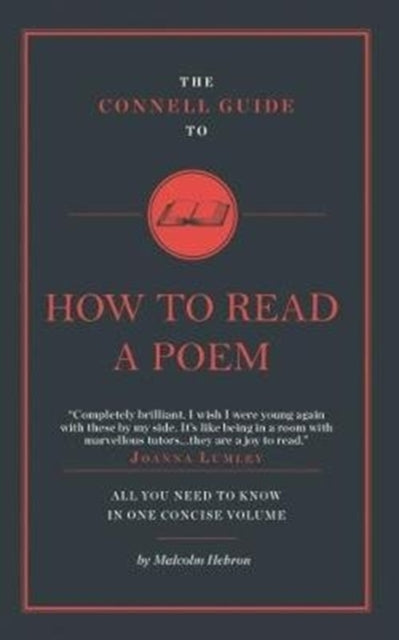 Connell Guide To How to Read a Poem