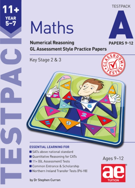11+ Maths Year 5-7 Testpack A Papers 9-12