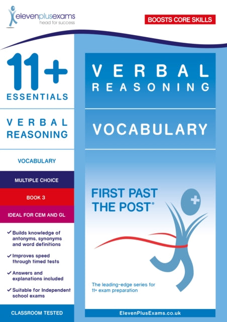 11+ Essentials Verbal Reasoning: Vocabulary Book 3