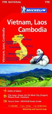 Vietnam Laos Cambodia Map 2017