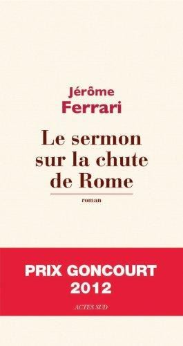 SERMON SUR LA CHUTE DE ROME