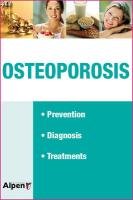 Osteoporosis: Prevention, Diagnosis, Treatments