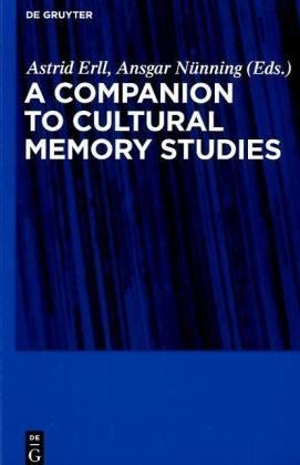 CULTURAL MEMORY STUDIES