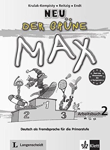 GRUNE MAX NEU 2 DELOVNI ZVEZEK +CD