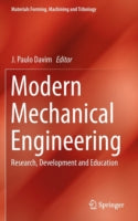 Modern Mechanical Engineering: Research, Development and Education