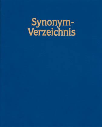 SYNONYM-VERZEICHNIS 9. AUFLAGE