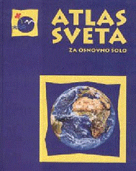 ATLAS SVETA ZA OSNOVNO ŠOLO, atlas za geografijo od 6. do 9. razreda osnovne šole