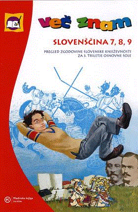 PREGLEDNICA VEČ ZNAM, SLOVENŠČINA 7-9, KNJIŽEVNOST, učni pripomoček za slovenščino-književnost od 7. do 9. razreda osnovne šole