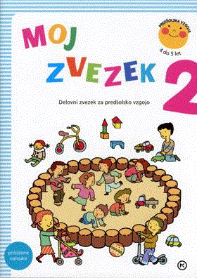 Moj zvezek 2 - zbirka nalog za predšolskega otroka s CD-jem