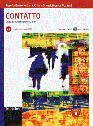 CONTATTO 2A DELOVNI UČBENIK +CD AUDIO, delovni zvezek za italijanski jezik