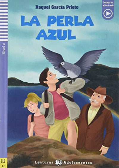 La perla azul + audio mp3 (Tekmovanje El ratón de biblioteca 2020/21, osnovna raven A1/A2)