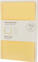 Moleskine Note Card with Envelope - Pocket Frangipane Yellow