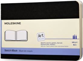 Moleskine Pocket Art Plus Cahier Sketch Album Black