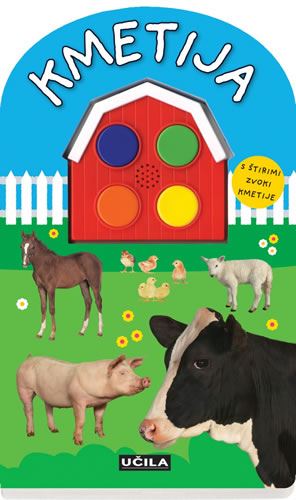 Kmetija – zvočna knjiga s štirimi zvoki