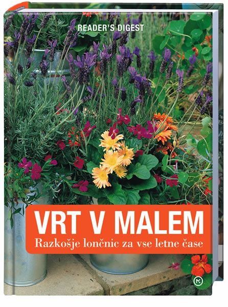 Vrt v malem - razkošje lončnic za vse letne čase