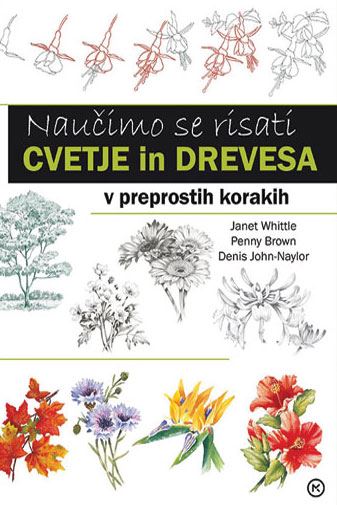 Naučimo se risati cvetje in drevesa