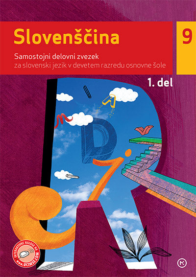 SLOVENŠČINA 9 - SDZ, 1. DEL - PRENOVA 2016