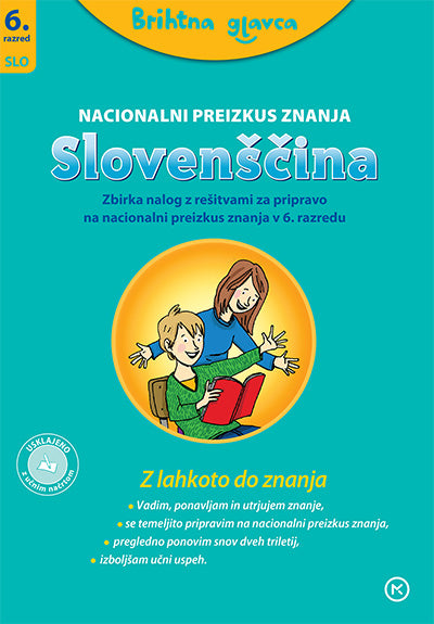 Brihtna glavca - Slovenščina 6, Nacionalno preverjanje znanja
