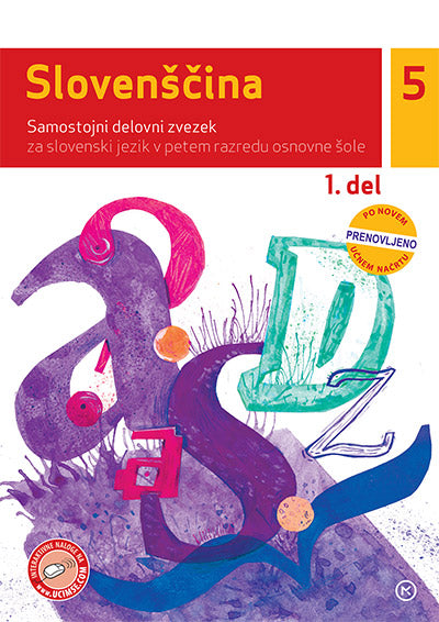 SLOVENŠČINA 5 - SDZ 1. DEL