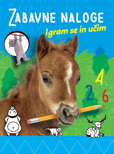 Igram se in učim: zabavne naloge - Konj
