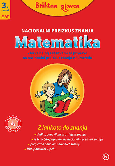 Brihtna glavca - Matematika 3, Nacionalno preverjanje znanja