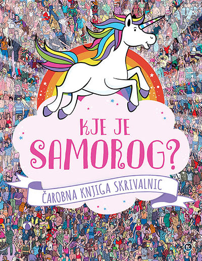 Kje je samorog? - Čarobna knjiga skrivalnic