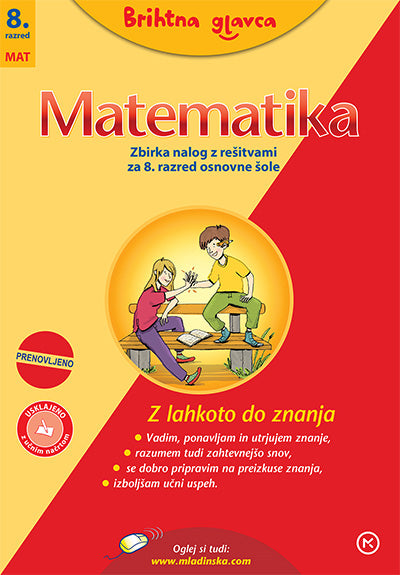 BRIHTNA GLAVCA-MATEMATIKA 8 - PRENOVA