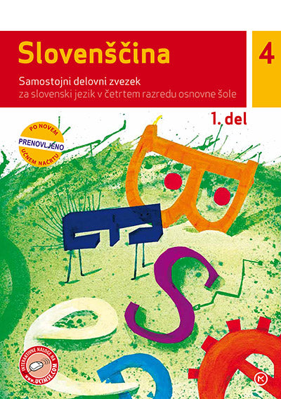 SLOVENŠČINA 4 - SDZ 1. DEL