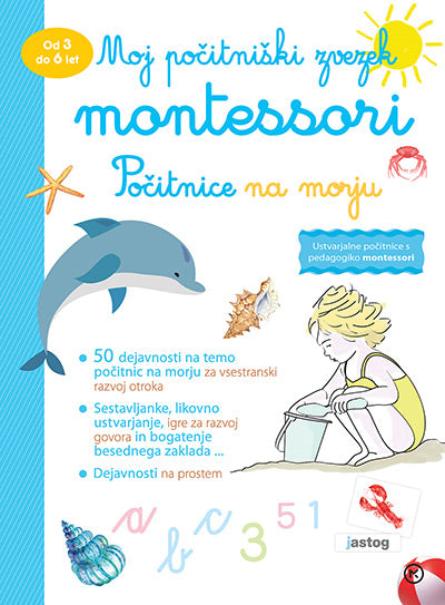 Montessori - Počitniški zvezek Morje