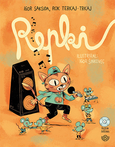 Repki: slovenska otroška poezija v ritmu repa (s CD-jem)