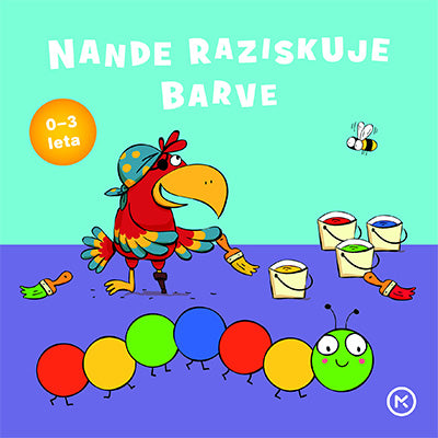 NANDE RAZISKUJE BARVE (0-3 LETA)