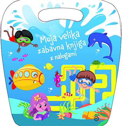MOJA VELIKA ZABAVNA KNJIGA Z NALOGAMI (MODRA)