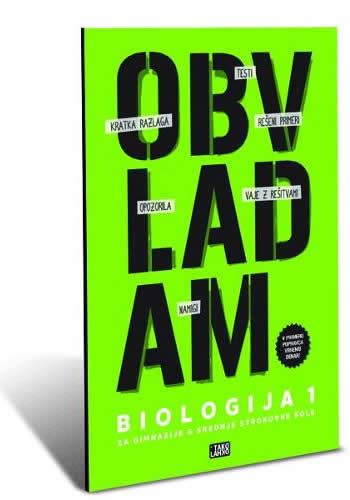 OBVLADAM. BIOLOGIJA 1 SŠ VADNICA