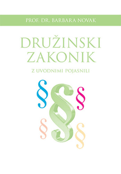 Družinski zakonik (z uvodnimi pojasnili, 2. ponatis)