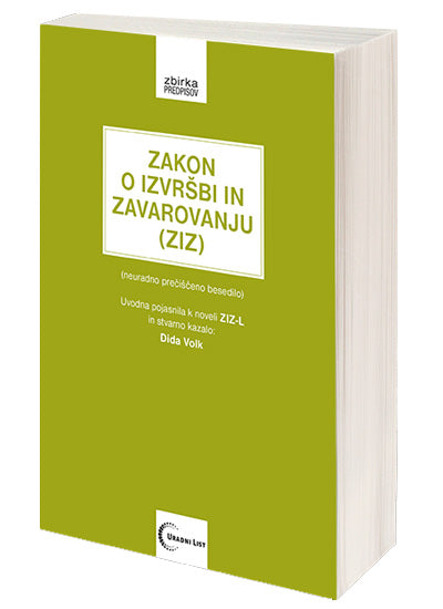 Zakon o izvršbi in zavarovanju (ZIZ)