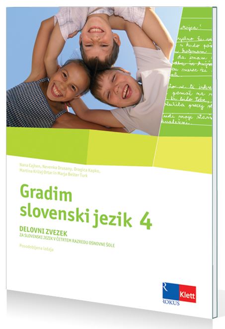 GRADIM SLOVENSKI JEZIK 4/9 - DZ, PRENOVLJENO