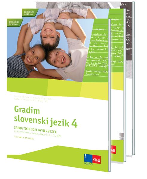 GRADIM SLOVENSKI JEZIK 4/9 - KOMPLET SDZ, PRENOVL.