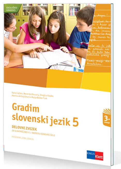 GRADIM SLOVENSKI JEZIK 5/9 - DZ, PRENOVLJENO