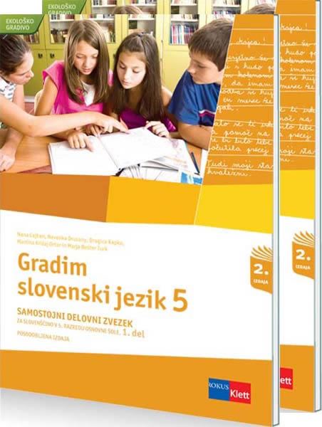 GRADIM SLOVENSKI JEZIK 5/9 -SDZ, PRENOVLJENO