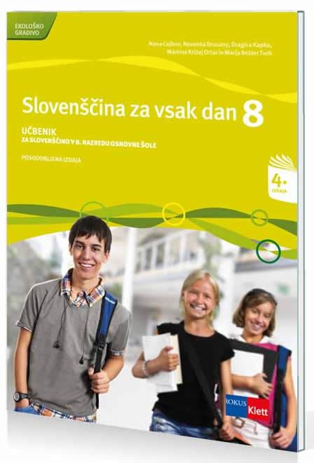 SLOVENŠČINA ZA VSAK DAN 8 - UČB