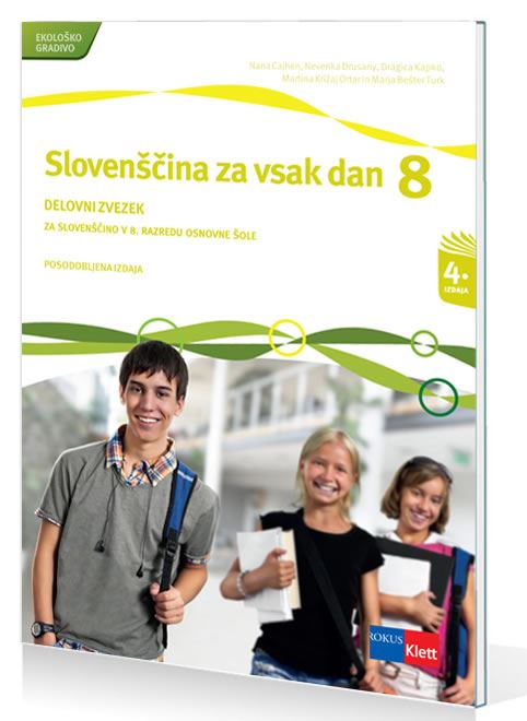 SLOVENŠČINA ZA VSAK DAN 8 - DZ