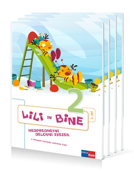 LILI IN BINE 2 - DZ MEDPREDMETNI, medpredmetni delovni zvezek v 2. razredu osnovne šole