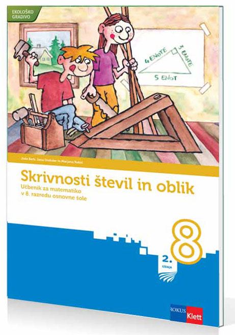 SKRIVNOSTI ŠTEVIL IN OBLIK 8/9 - UČBENIK,PRENOVLJE