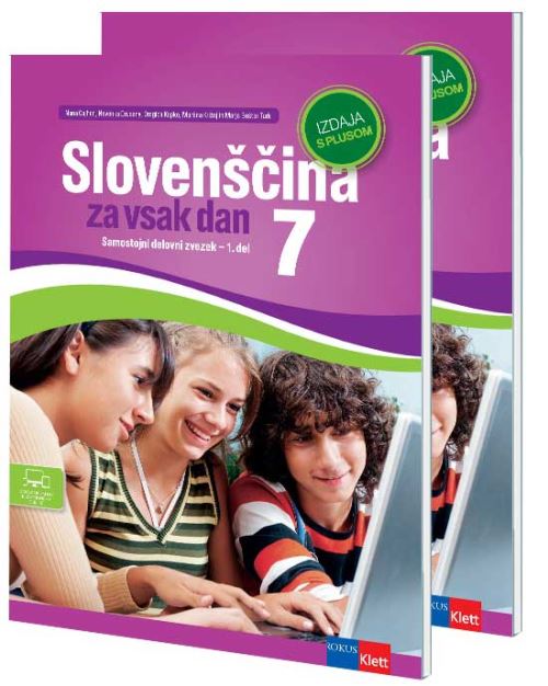 SLOVENŠČINA ZA VSAK DAN 7 - SDZ S PLUSOM (2D)