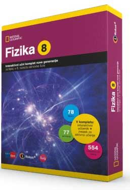FIZIKA 8 - INTERAKTIVNI UČNI KOMPLET