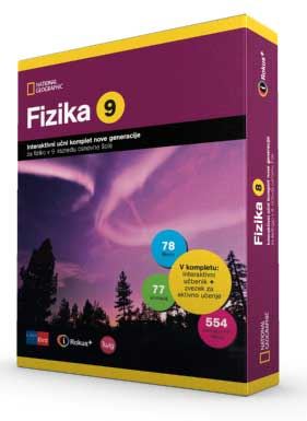 FIZIKA 9 - INTERAKTIVNI UČNI KOMPLET