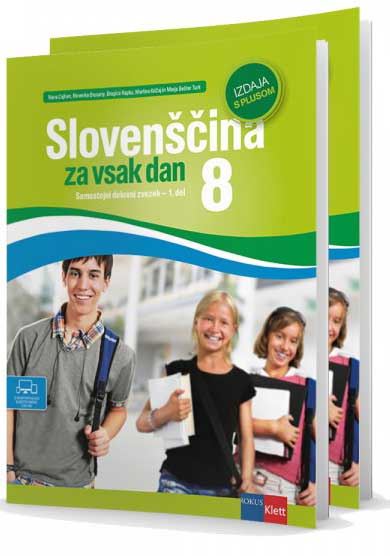 SLOVENŠČINA ZA VSAK DAN 8 - SDZ S PLUSOM (2D)