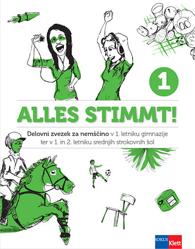 ALLES STIMMT! 1 - DELOVNI ZVEZEK, IZD. 2020