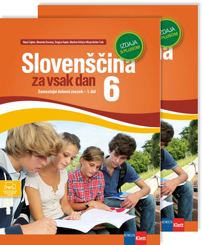 SLOVENŠČINA ZA VSAK DAN 6 - SDZ S PLUSOM (2D)