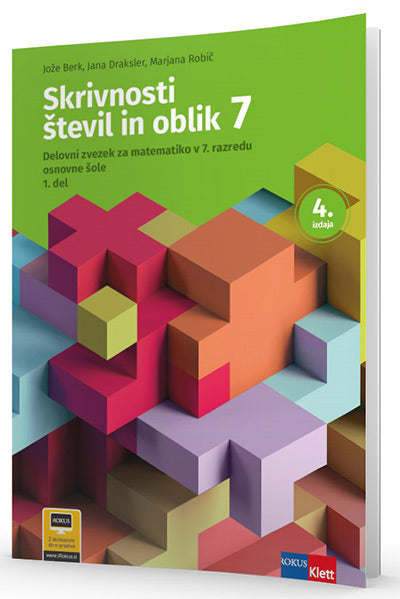 SKRIVNOSTI ŠTEVIL IN OBLIK 7 - DZ (2D) 4. IZD